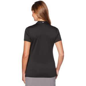 Callaway® Moisture Wicking Women's Chev 1/4-Zip Polo Shirt with Custom Logo