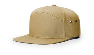 Richardson 257 7-Panel Twill Strapback Hat with Patch of Choice
