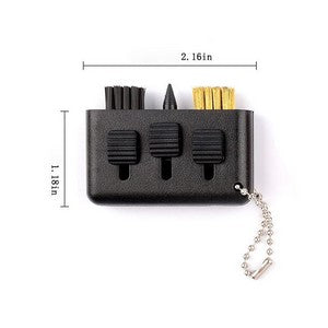 Golf Club Brush & Groove Cleaner Keychain
