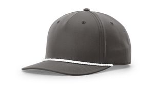 Dark Gray/White Blank Angled View