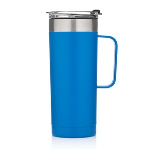 20 oz. Travel Stainless Steel Vacuum Insulated Coffee Mug w/ handle & lid, keeps hot