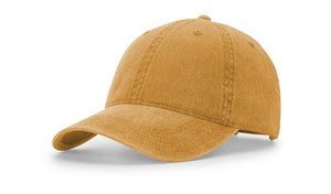 Richardson 324 Unstructured Pigment Dyed and Washed Hat with Patch of Choice