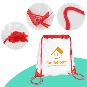 Clear Drawstring Backpack