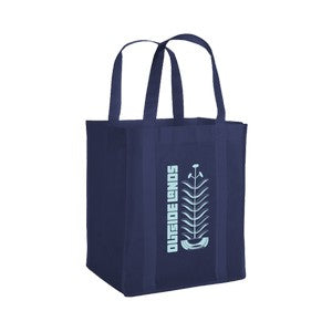 Navy Screen Print