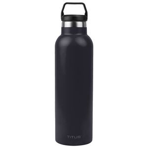 Premium 25 oz TiTUS® Double Wall Stainless Steel Insulated Water Bottle