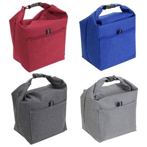 Bellevue Heathered Polyester Insulated Lunch Tote