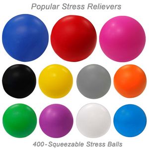 Stress Balls, Semi Soft Squeezable Stress Reliever