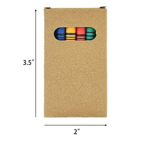 6-piece Color Crayon Set