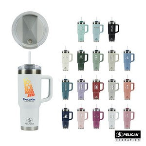 Pelican Porter 40 oz. Recycled Double Wall Stainless Steel Travel Tumbler