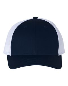 Navy Blue/White