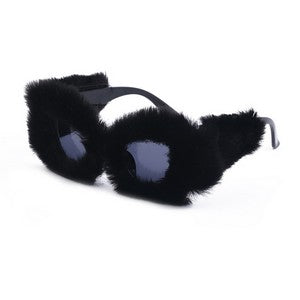 Customized Fur Velvet Sunglass