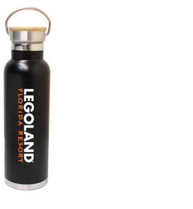 22 Oz. Bamboo Lid S. Steel Vacuum Insulated Bottle