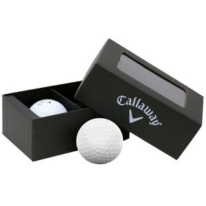 Callaway Supersoft Two Golf Ball Business Card Box