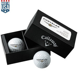 Callaway Business Card Box W/ Warbird Golf Balls