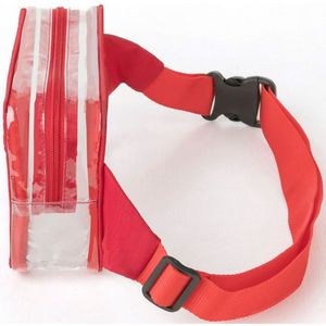 Waist Bag Stadium Approved Clear PVC Transparent Fanny Pack