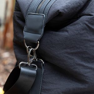 Black Blank Shoulder Strap View