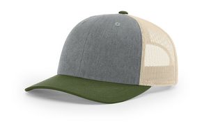Heather Grey Birch Army Olive