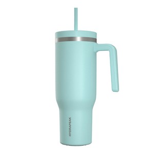 40 oz Hydrapeak® Stainless Steel Insulated Tumbler With Handle and Straw Lid