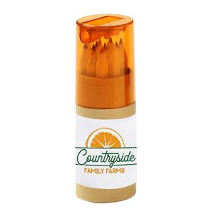 Cardboard Brown/Translucent Orange