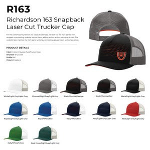 Richardson #163 Hat Color Options