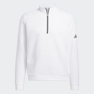adidas Ultimate365 DWR Textured Quarter Zip Pullover