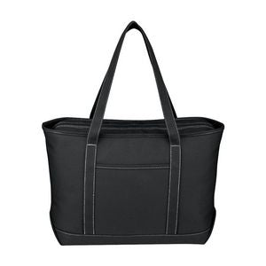 Large 24 Oz. Recycled Cotton Yacht Tote Bag