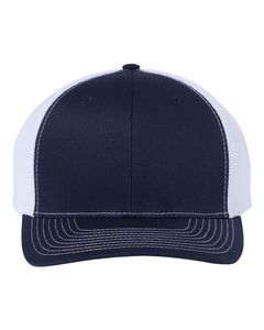 Navy Blue/White