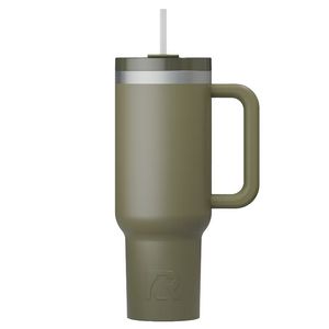 40 oz RTIC® Leak-Resistant Ceramic Lined 3-in-1 Lid Road Trip Tumbler