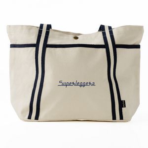 Natural/Navy Blue