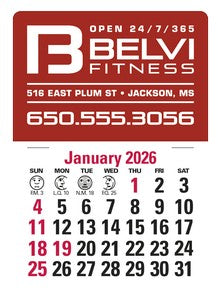 Triumph® Calendars Press-N-Stick Standard Calendar