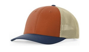 Desert Orange/Light Khaki/Insignia Blue