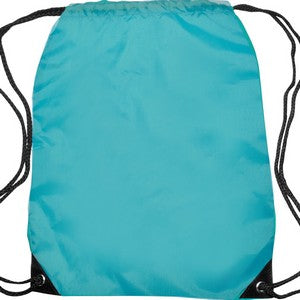 Quick Ship Drawstring Backpack with Reinforced Corners (14" x 18")