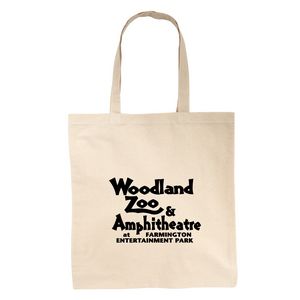 Cotton Canvas Tote Bag - 6 Oz.