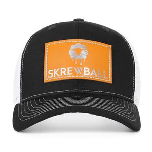 Premium 6 Panel Trucker Cap w/ Leatherette Patch - Richardson 112 Best Alternative