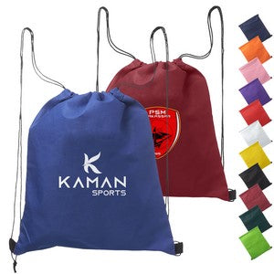 Cinch Up Bag Non-Woven Drawstring Backpacks