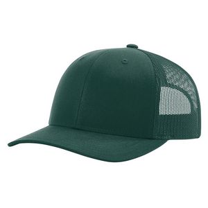 Dark Green Blank Angled View