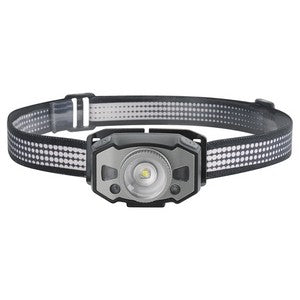 LED Headlamp with Motion Sensor – 1200mAh Rechargeable, White/Red Light, IPX5 Waterproof