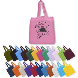 6 Oz. Cotton Canvas Tote Bag W/ Gusset (15" X 16" X 3")