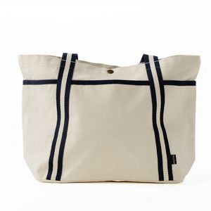 Natural/Navy Blue