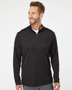 Adidas® Lightweight Melange Quarter-Zip Pullover
