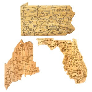 U.S. Destination Bamboo Cutting and Serving Boards