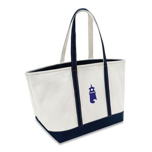 Premium Canvas Boat Tote Bag (28"x15"x9.5")