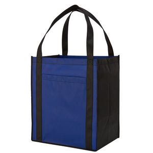 Large Non-Woven Grocery Tote Bag w/ Pocket