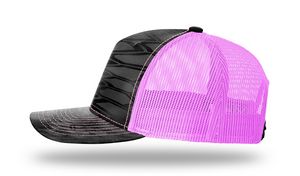 Realtree Edge/Neon Pink Blank Side View