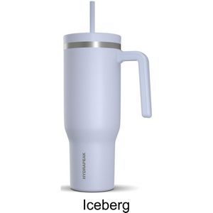 40 oz Hydrapeak® Stainless Steel Insulated Tumbler With Handle and Straw Lid