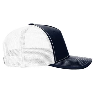 Navy Blue/White