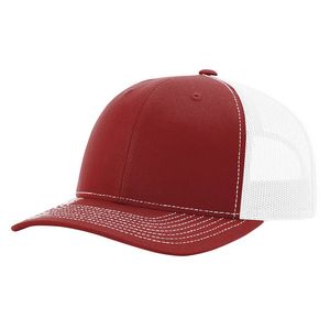 Cardinal Red/White Blank Angled View