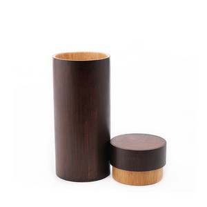 Bamboo Cylinder Sunglass Case