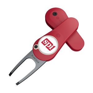 Pitchfix Original Golf Divot Tool Red