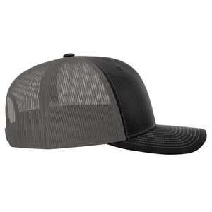 Black/Charcoal Gray Blank Side View